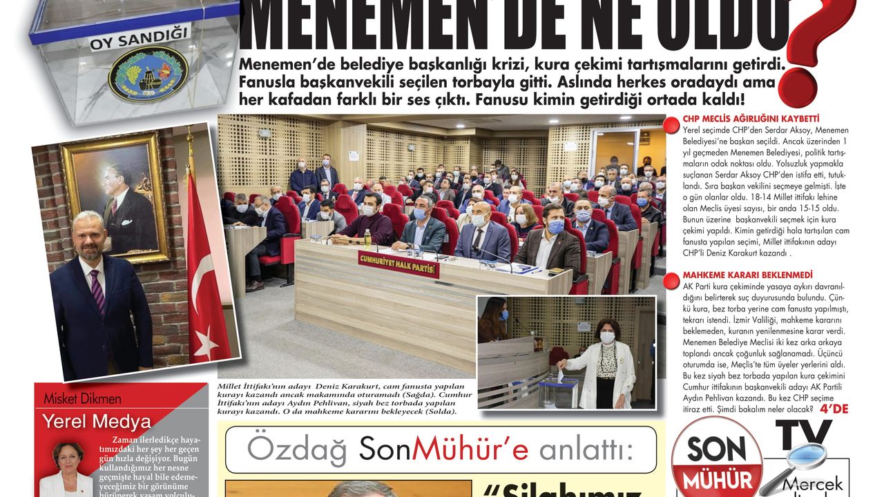 Son Mühür Gazetesi Ocak Sayısı Yayında 2021