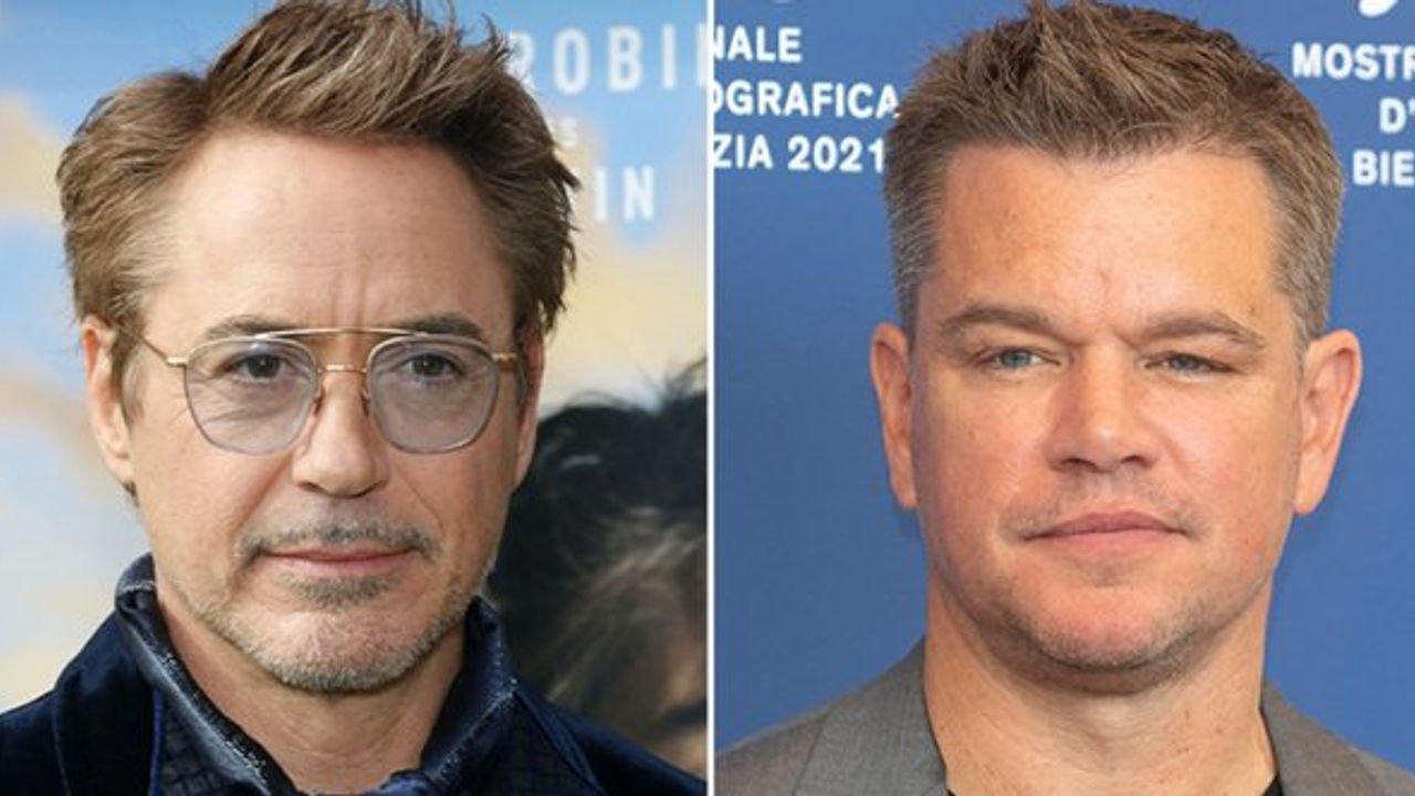 Oppenheimer'in kadrosuna Robert Downey Jr. ve Matt Damon eklendi