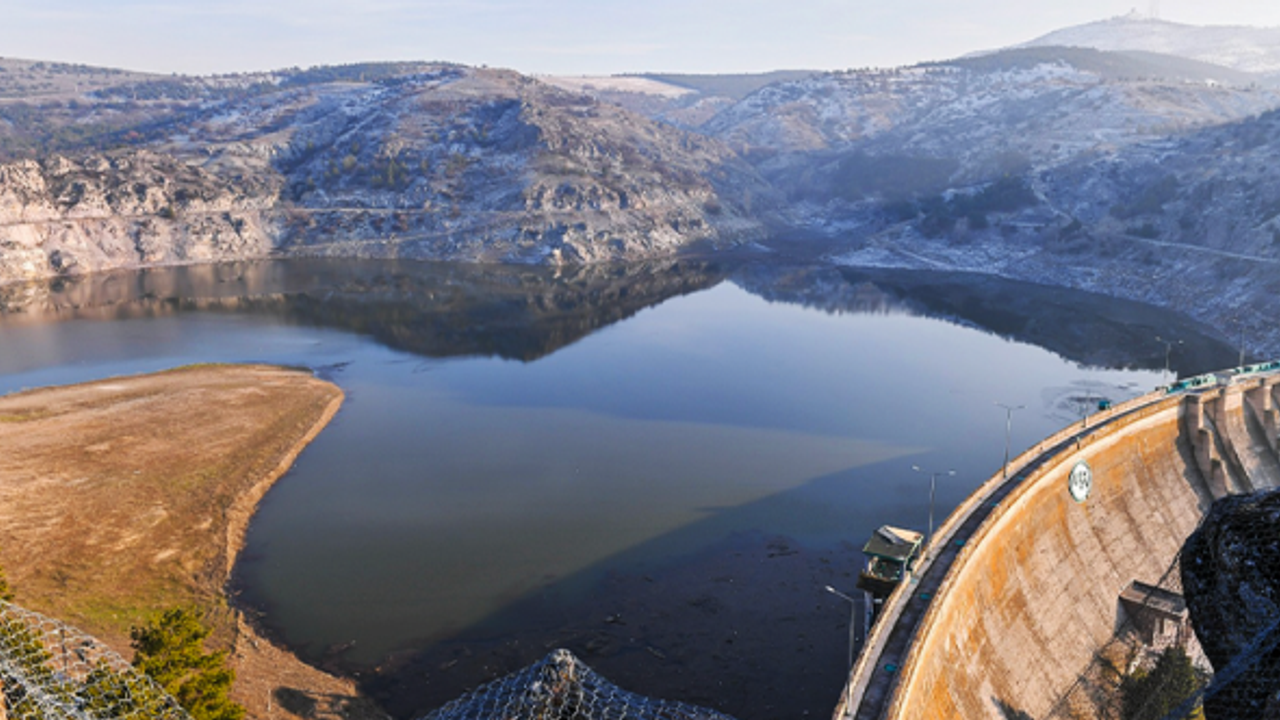 Türkiye'nin ilk betonarme barajı Çubuk-1, 27 yıl sonra yeniden su tutmaya başladı