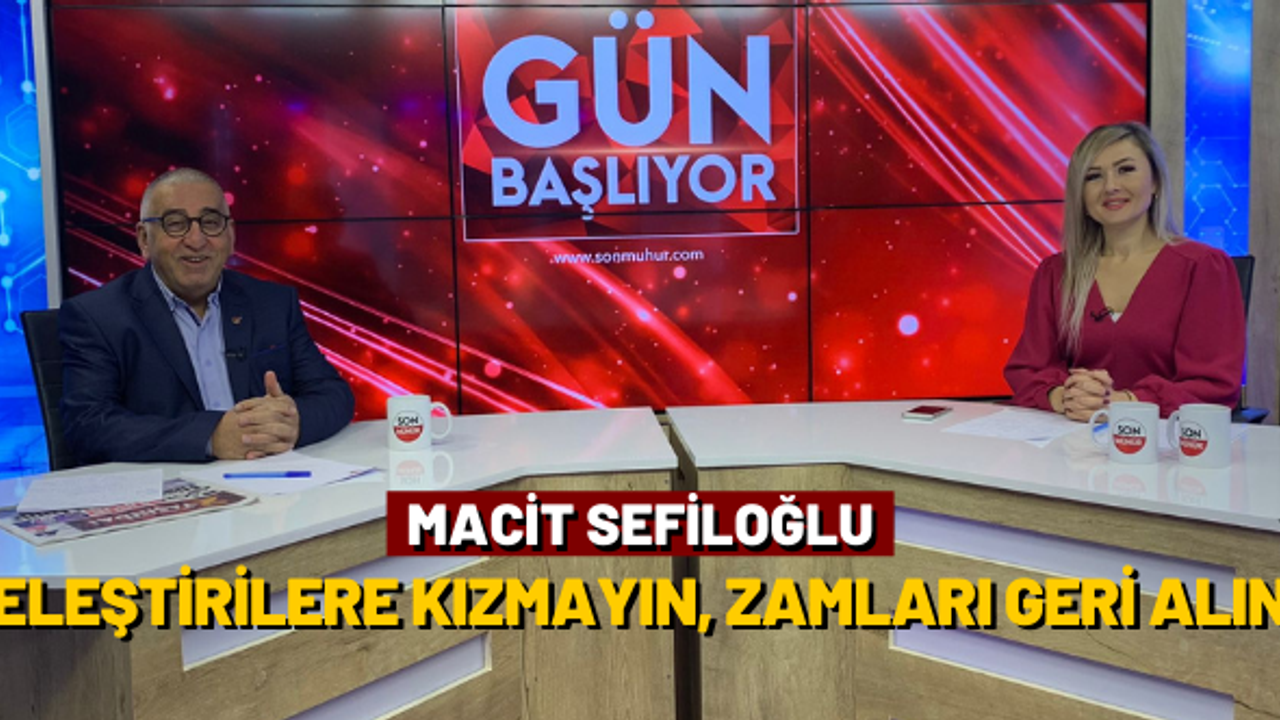 Macit Sefiloğlu: “Eleştirilere kızmayın zamları geri alın”