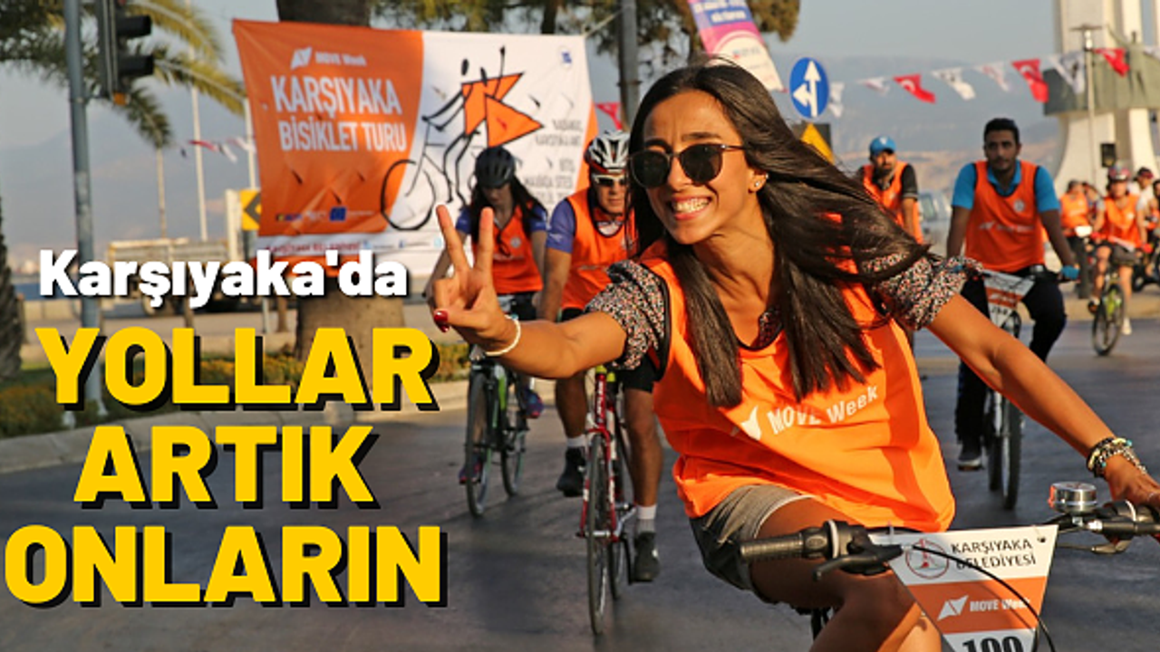 Karşıyaka'da bisiklete binmeyen kadın kalmasın!