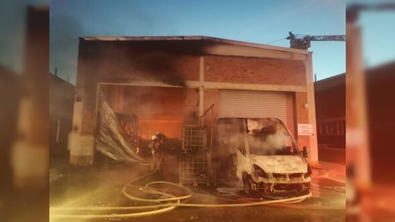 Kimya imalathanesinde yangın: 1 ölü 1 yaralı