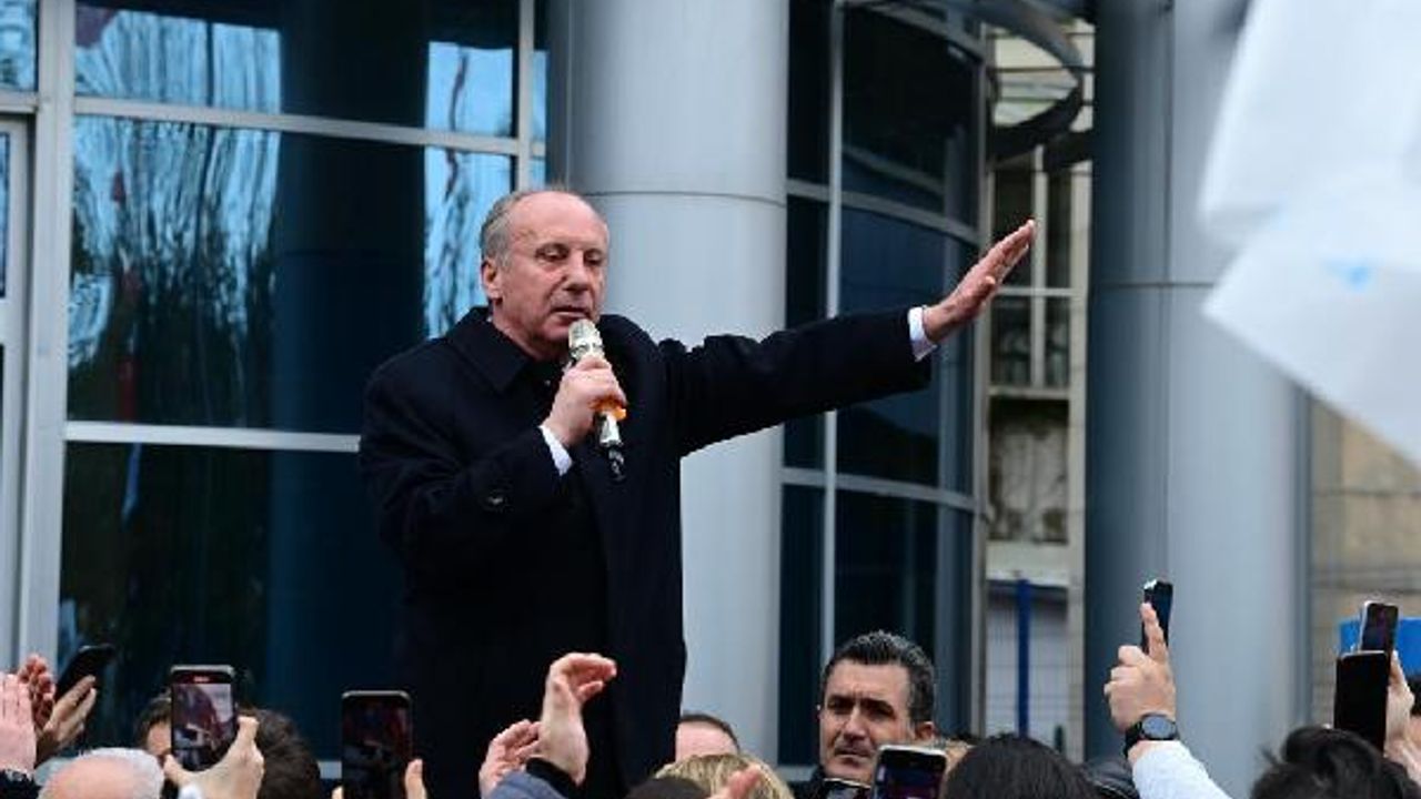 Muharrem İnce: Erdoğan'ı da muhalefeti de göndereceğim