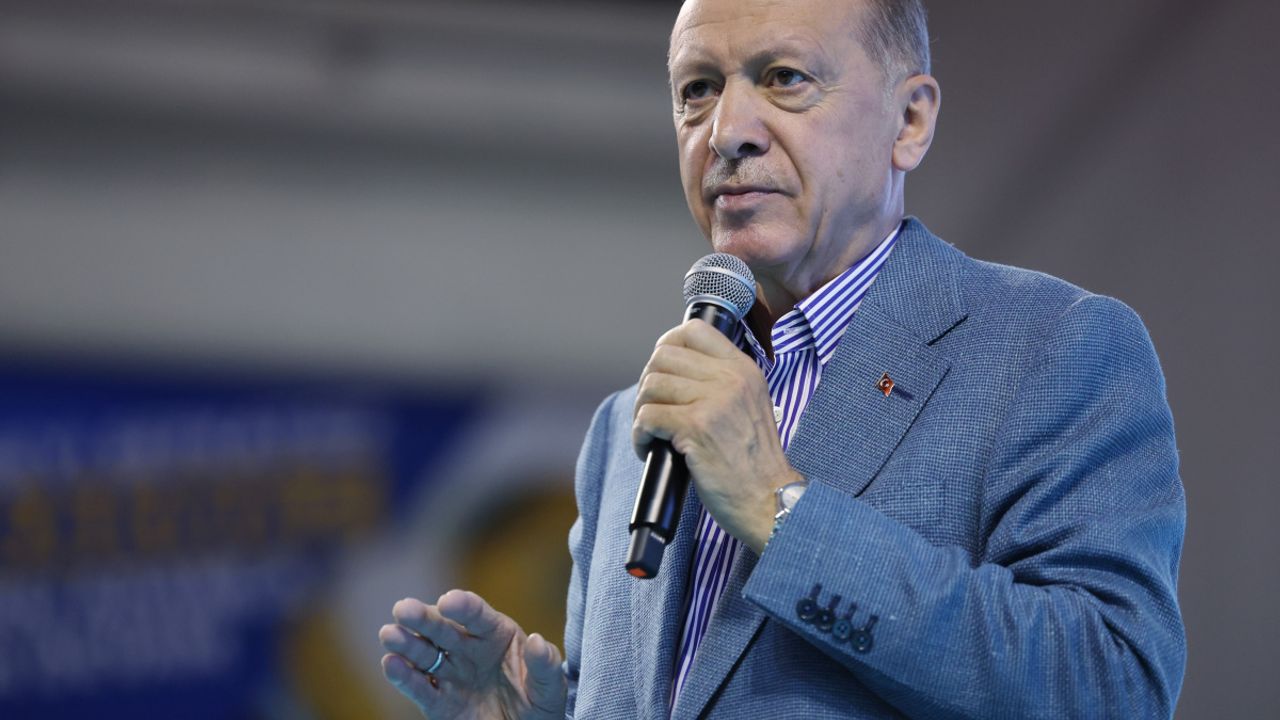 Erdoğan: '28 Mayıs'ta bizim rakibimiz CHP Genel Başkanı değildir, rehavettir, boş vermektir'