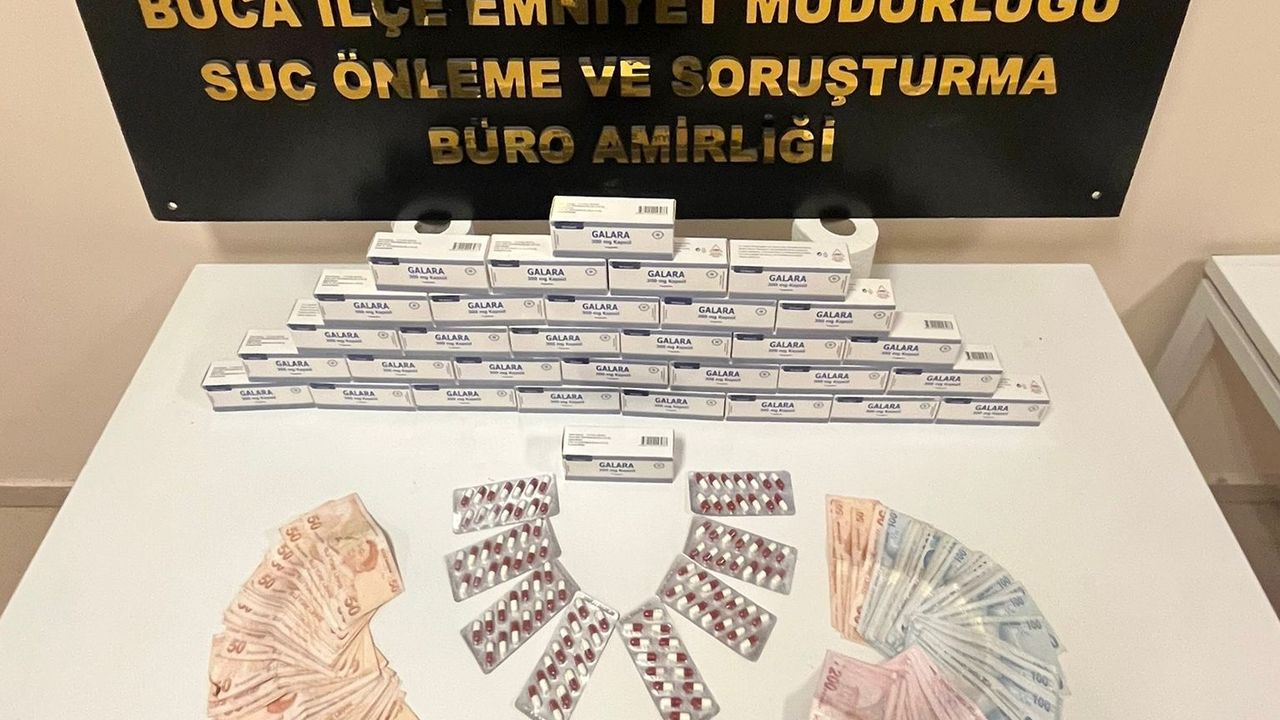 İzmir'de 2 uyuşturucu satıcısı polisten kaçamadı