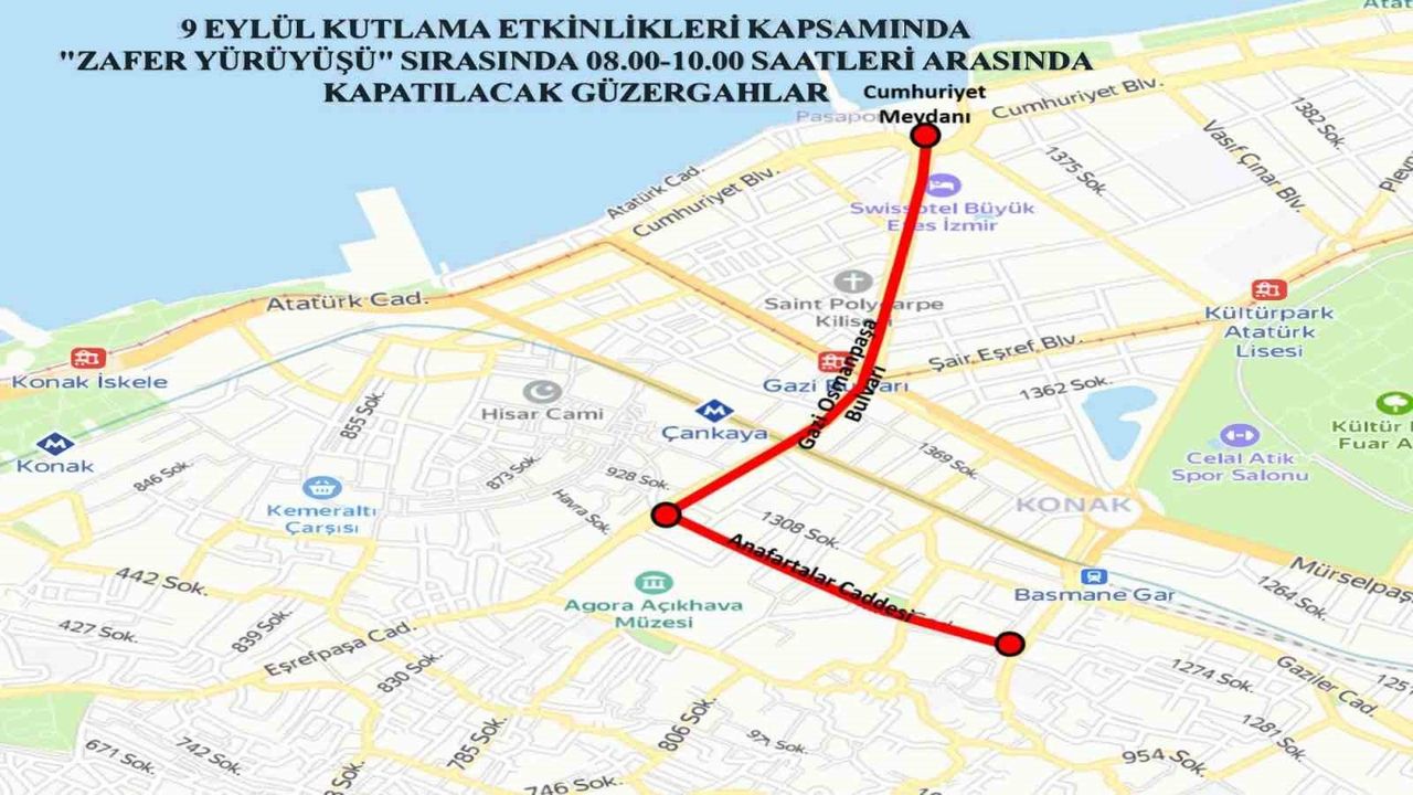 İzmir trafiğine 9 Eylül ayarı!