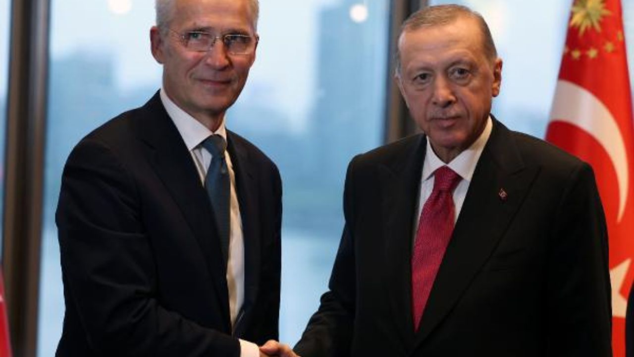 Erdoğan, Genel Sekreter Stoltenberg'i kabul etti