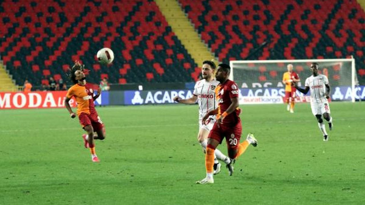 Gaziantep FK - Galatasaray: 0-3 Antep ne olduğunu anlamadı