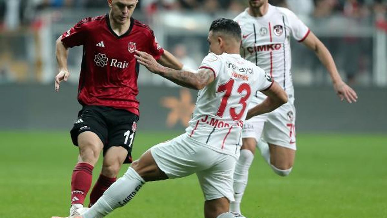 Beşiktaş - Gaziantep FK: 1-0 (Maç sonucu)- Son Dakika Spor Haberleri