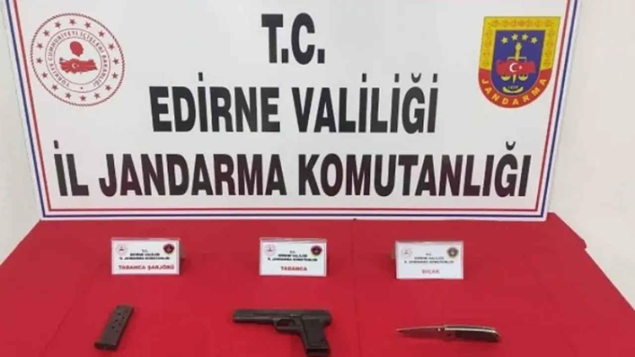 Edirne'de jandarmadan kaçakçılara operasyon