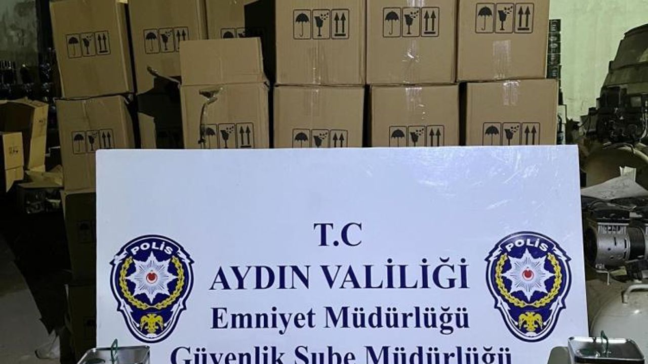 Köşk'te tağşiş yağ operasyonu: 1600 litre yağ ele geçirildi!