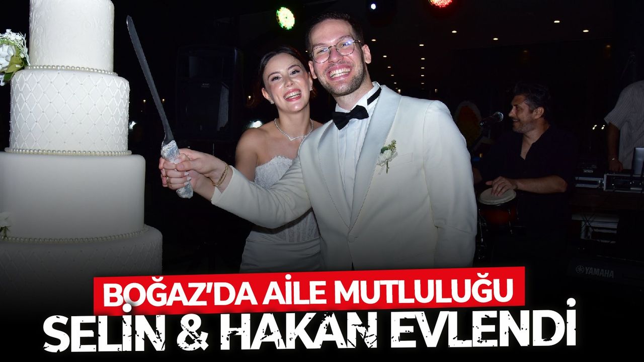 Boğaz’da aile mutluluğu: Selin & Hakan evlendi