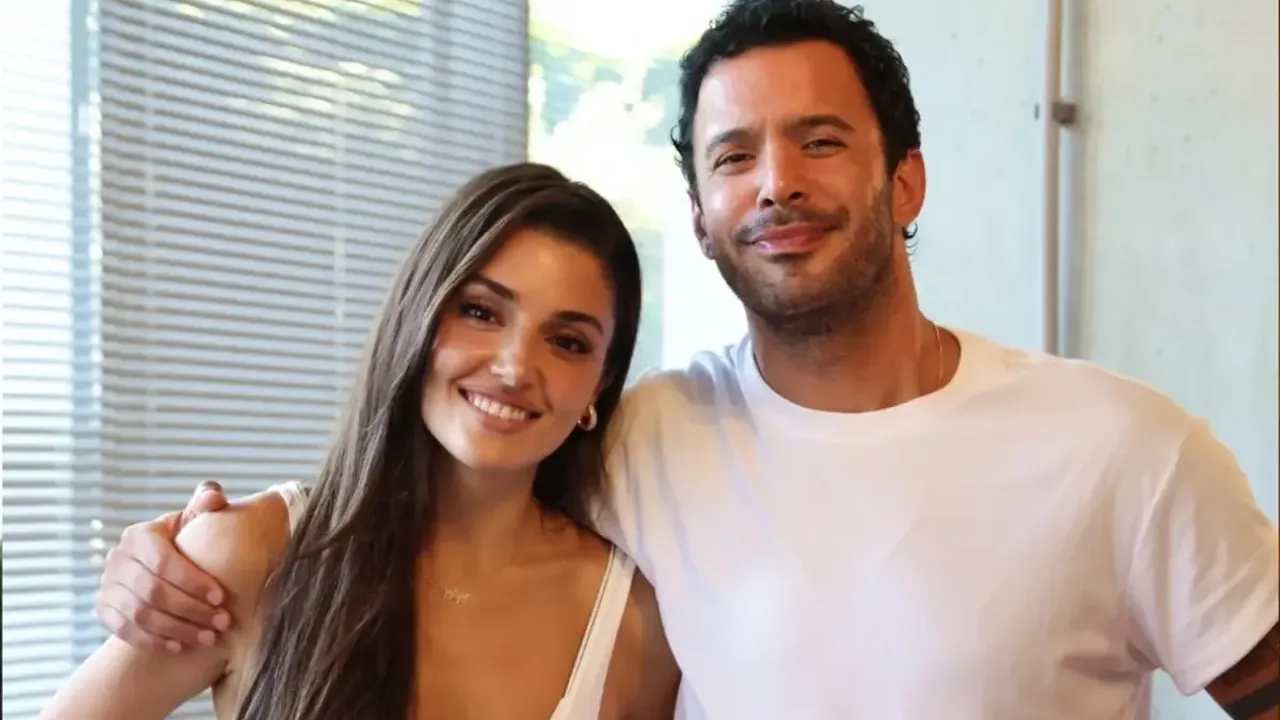 Hande Erçel gelinlikle, Barış Arduç damatlıkla: “Aşk ve Gözyaşı”ndan ilk kareler!