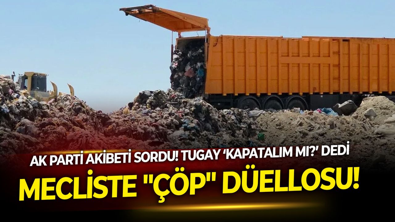 İzmir Büyükşehir Meclisi'nde 'çöp' düellosu!