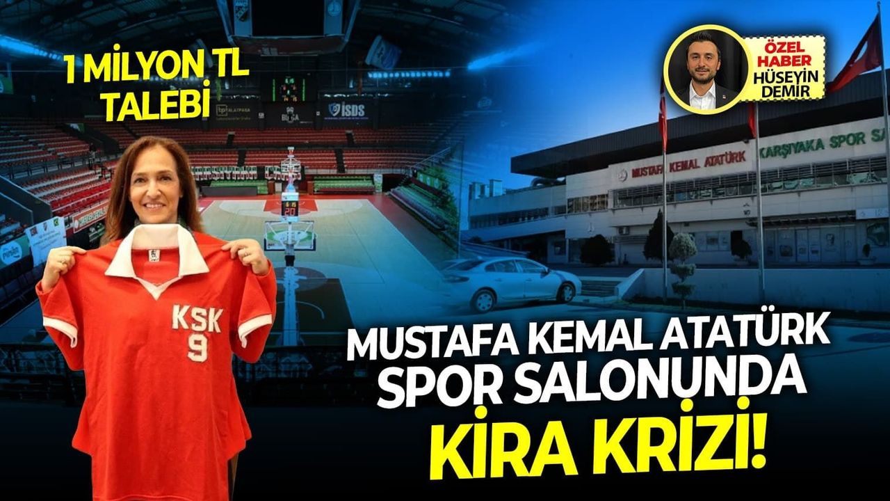 Mustafa Kemal Atatürk Spor Salonunda kira krizi!