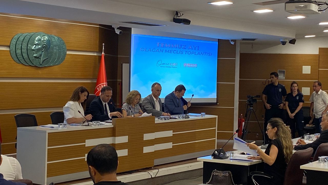 Bornova Belediyesi'nin şirketi zarar mı, kar mı etti?  Başkan Eşki Meclis'te bilançoyu açıkladı!