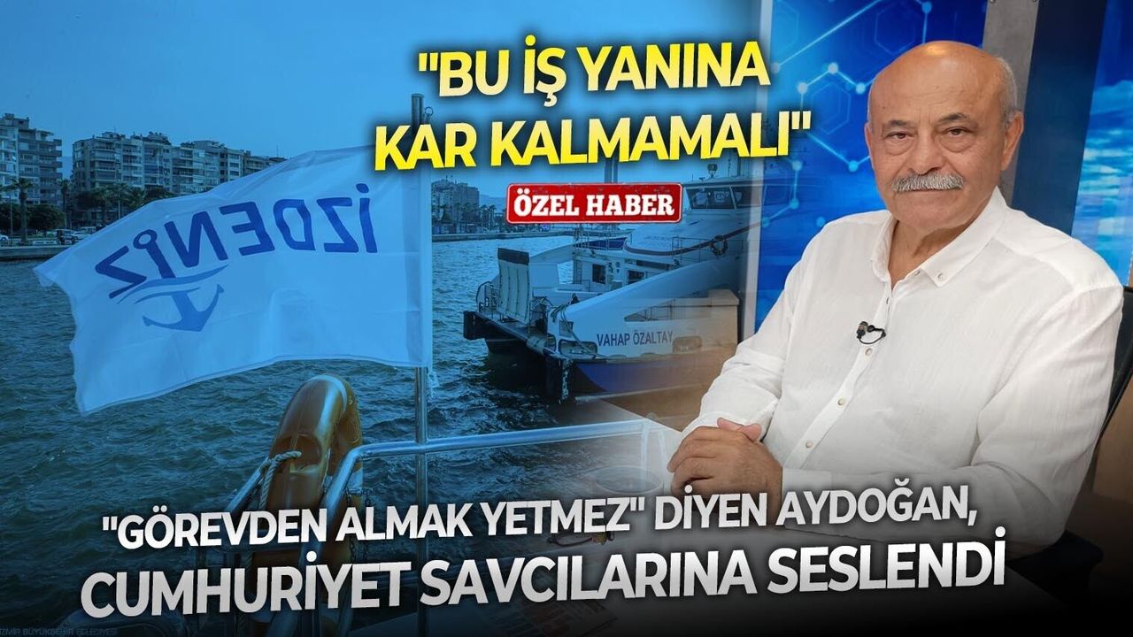 "Görevden almak yetmez" diyen Aydoğan, Cumhuriyet savcılarına seslendi: "Bu iş yanına kar kalmamalı"