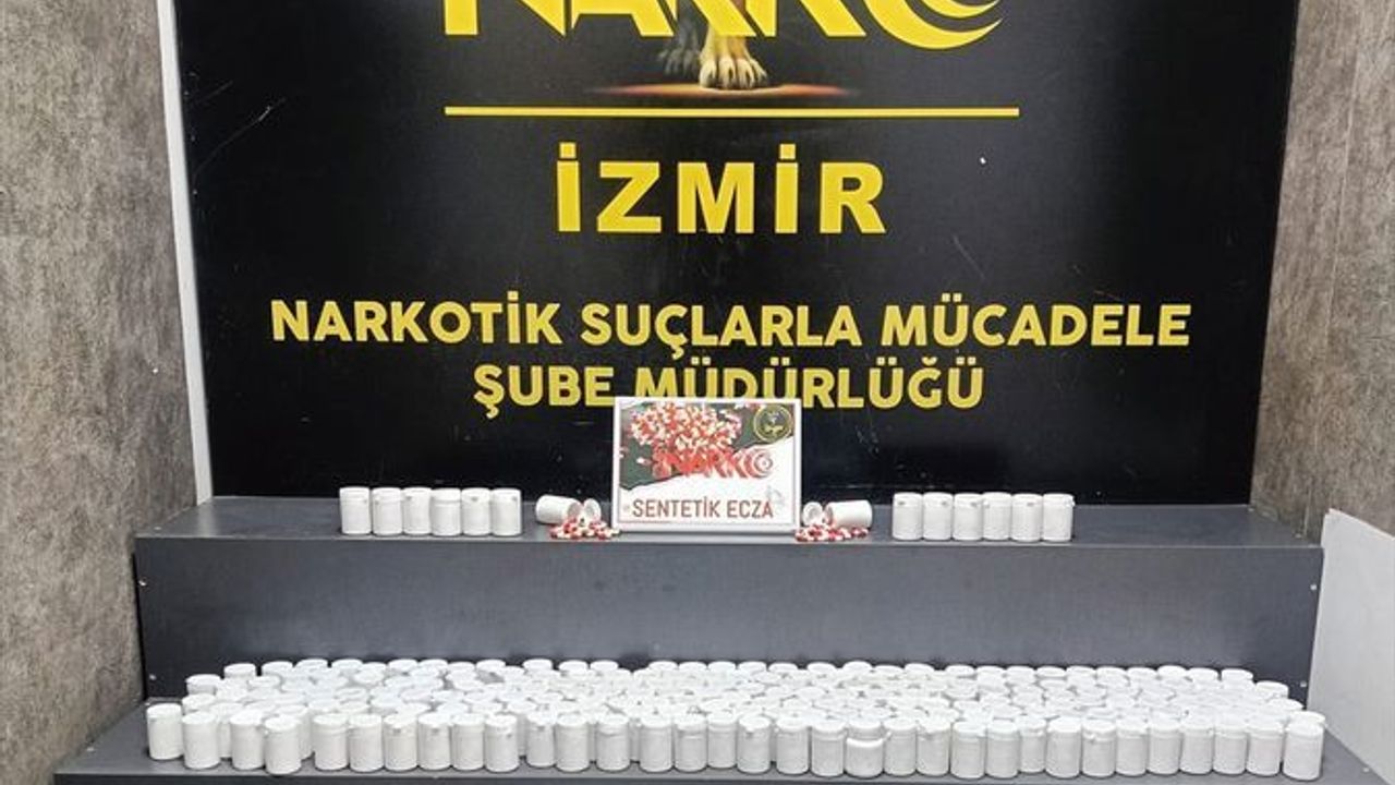 Torbalı'da Gömülü Hap Operasyonu
