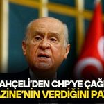 MHP lideri Devlet Bahçeli'den CHP'ye yeni parti için çağrı: Hazine'den gelen parayı vekil sayısına göre bölüşün