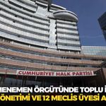 CHP Menemen örgütünde toplu istifa: İlçe yönetimi ve 12 meclis üyesi ayrıldı