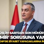 CHP Sözcüsü Müslim Sarı'dan Son Mühür'ün 'İzmir' sorusuna yanıt: "Yeniden CHP'de siyaset yapacaklarına inanıyorum!"