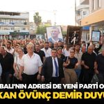 Torbalı'nın adresi de YENİ Parti oldu! Başkan Övünç Demir duyurdu
