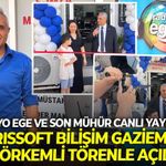 Radyo Ege ve Son Mühür canlı yayınladı: Merissoft Bilişim Gaziemir’de görkemli törenle açıldı