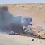 Suriye'yi sarsan kaza! Şam-Deyrizor yolunda iki otobüsün karıştığı kaza 35 can aldı
