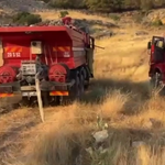 Pamukkale yakınlarındaki orman yangını kontrol altına alındı! 215 personel seferber oldu
