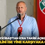 Aygün Cicibaş'tan icra takibi açıklaması: "Bedelini ise yine Karşıyaka öder!"