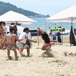 Pamucak’ta Flag Futbol heyecanı: 150 sporcu kıyasıya mücadele etti
