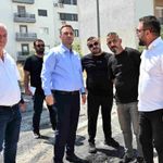 Bornova’da dönüşüm sonrası yeni dönem: Otopark, yol ve yeşil alan çalışmaları başladı