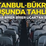 İstanbul-Bükreş uçuşunda tahliye! Yolcular birer birer uçaktan indirildi