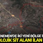İzmir Menemen'de iki yeni bölge 1. Derece arkeolojik sit alanı ilan edildi!
