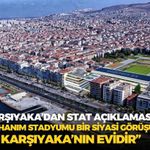 Karşıyaka’dan stat açıklaması: “Zübeyde Hanım Stadyumu bir siyasi görüşün değil, Karşıyaka’nın evidir”