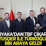Karşıyaka’dan TBF çıkarması! Tusder ile Türkoğlu bir araya geldi