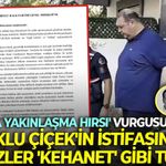 'İktidara yakınlaşma hırsı' vurgusu yapmıştı: Tutuklu Çiçek'in istifasındaki o sözler 'kehanet' gibi tuttu!