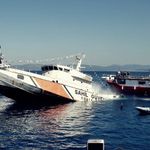 Çeşme açıklarında korku dolu anlar!