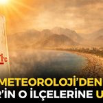 Meteoroloji'den o ilçelere uyarı! İzmir'de bugün hava nasıl olacak? Yağış var mı?