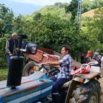 Traktörün römorku devrildi: 6 kişi yaralandı