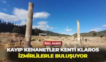 Kayıp kehanetler kenti Klaros, İzmirlilerle buluşuyor!
