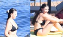 Hatice Şendil'in bikinili tatil fotoğraflarına beğeni yağıyor