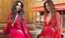 Güzelliği büyüledi! Bu yazın en derin dekoltesi Melisa Aslı Pamuk'tan