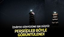 İzmir’de gökyüzüne ışık düştü! Perseidler böyle görüntülendi