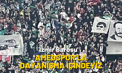 İzmir Barosu çıkan olayların ardından Amedspor'a sahip çıktı