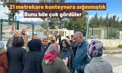 CHP İzmir Milletvekili Sertel, Bayraklı'da sokağa atılan depremzedelerle bir araya geldi