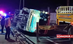 Alanya Kestelspor otobüsü kaza yaptı: 2 futbolcu ameliyata alındı