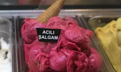 Adana'da acılı şalgamdan dondurma