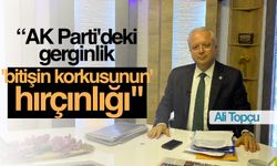 Ali Topçu: “AK Parti'deki gerginlik 'bitişin korkusunun' hırçınlığı"