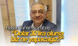 Hasan Tahsin Kocabaş: “Dolar 30 lira olursa biz ne yapacağız?"